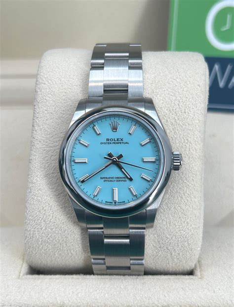 Rolex Oyster Perpetual 31 Tiffany Dial NEW 2023 